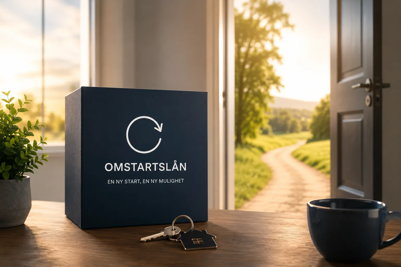 Omstartslån - illustrasjon